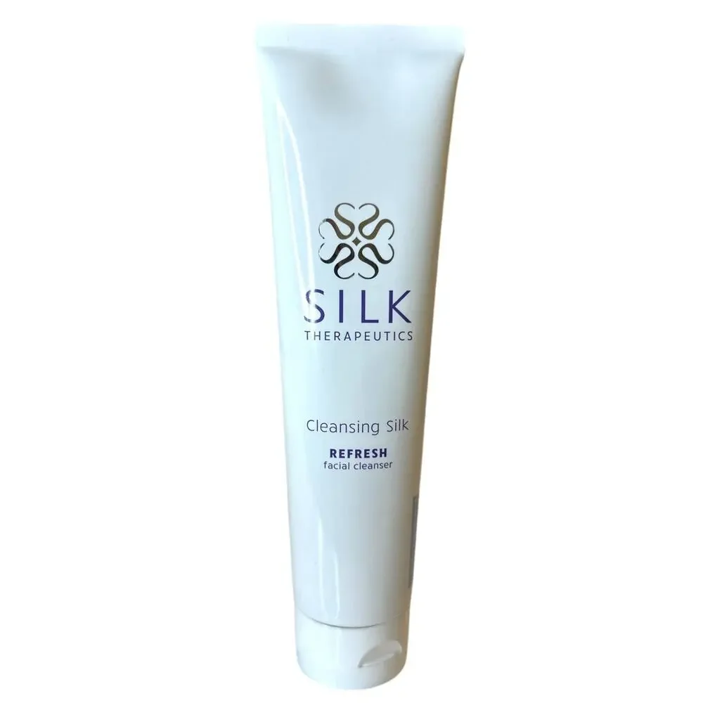 Silk Therapeutics Cleansing Silk Refresh Facial Cleanser Makeup Remover‎ 5 Fl Oz